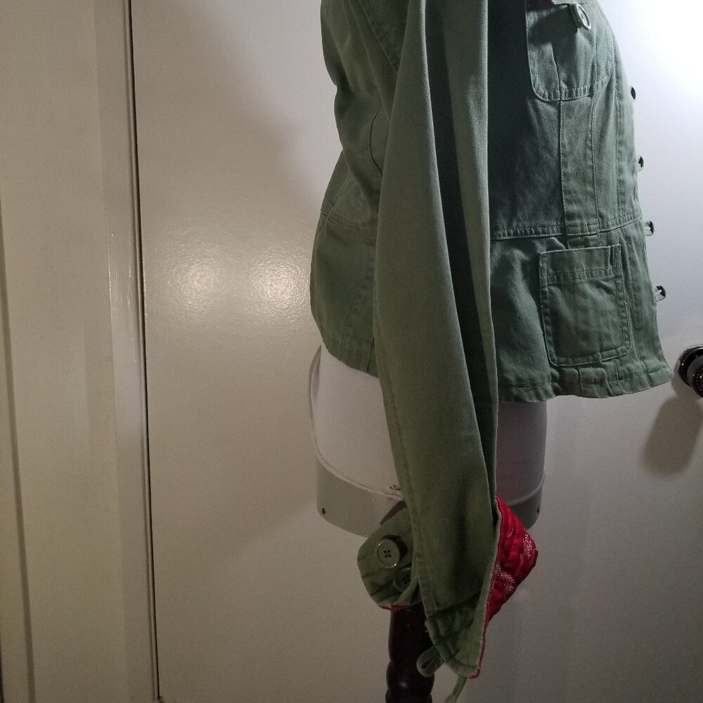 Abercrombie & Fitch Green jacket, size S - Picture 5 of 16